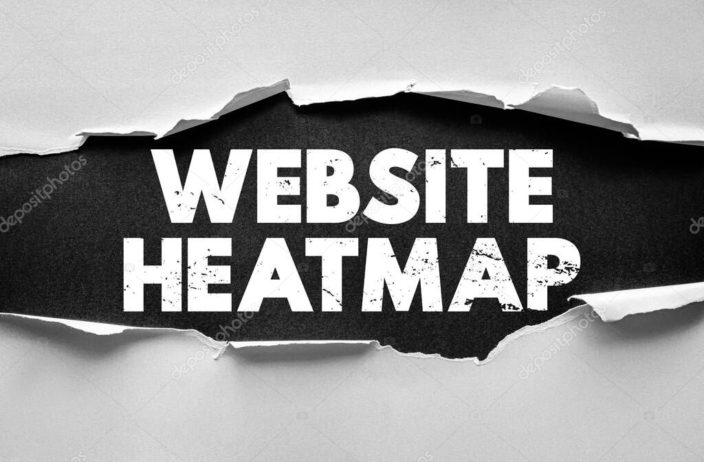 Analytics dashboard with a heatmap